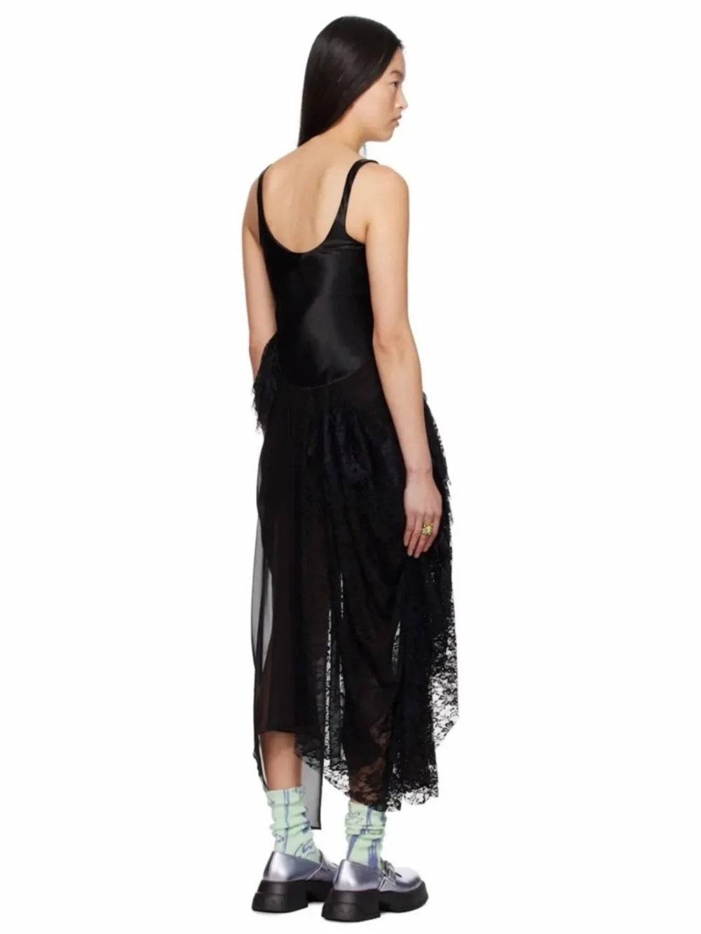 COLLINA STRADA Black Ammi Fanny Minidress MSRP$965 - Picture 3 of 3